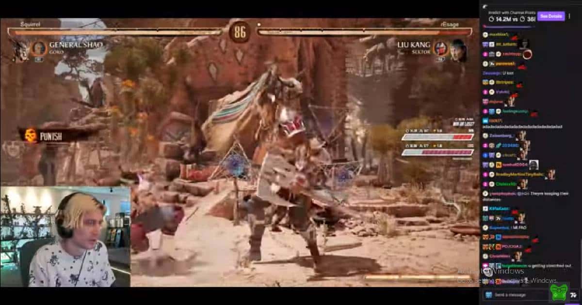 xQc played Mortal Kombat 1 (xQc Clips/ YouTube)