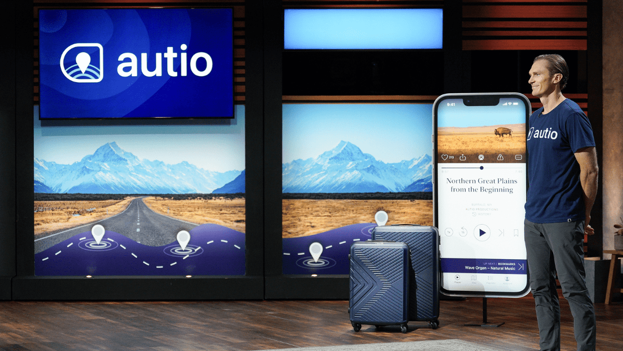 In 'Shark Tank' Season 14, Episode 17, Woody Sears hopes for an investment in Autio (ABC)