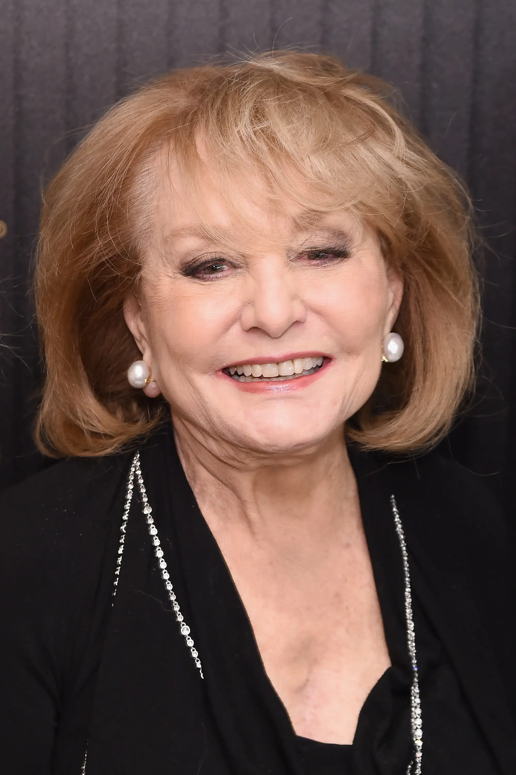 Barbara Walters attends the Hollywood Reporter's 2016 35 Most Powerful People in Media at Four Seasons Restaurant on April 6, 2016 in New York City. (Photo by Ilya S. Savenok/Getty Images)