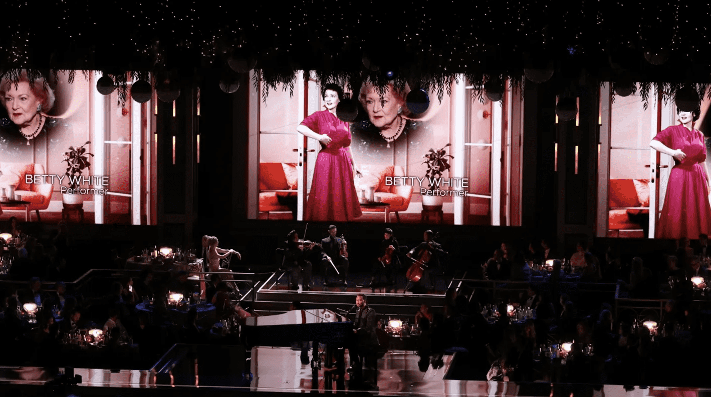 Emmy awards payed tributr to Betty White and many others (Myung J. Chun / Los Angeles Times via Getty Images)