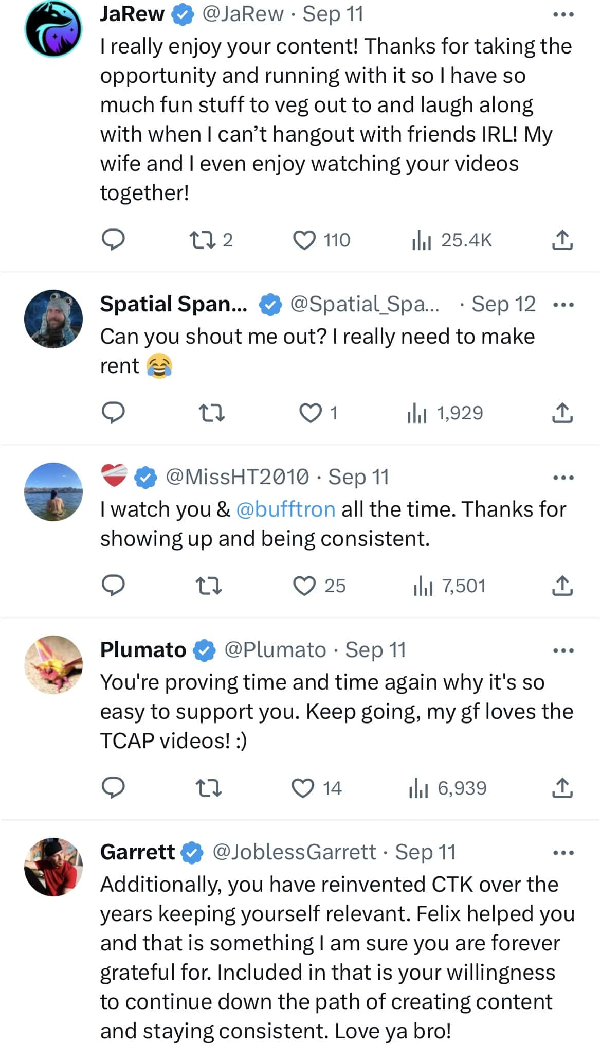 Comments on CinamonToastKen Tweet (@cinamontoastken/Twitter)