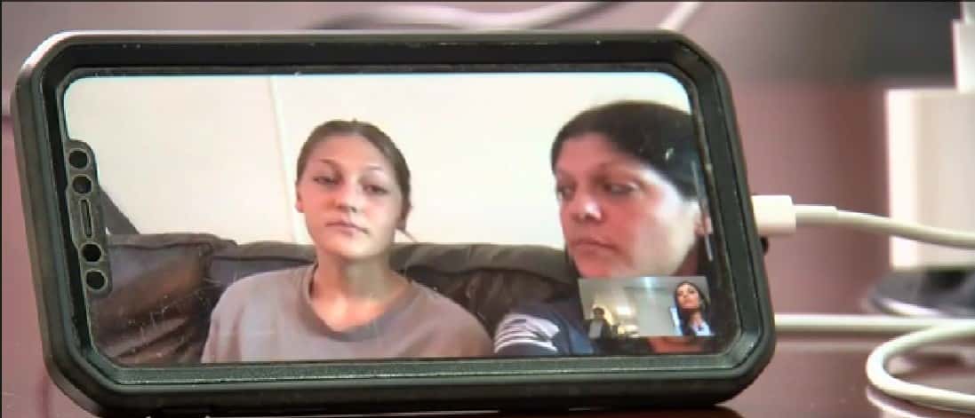 Briann Morr, DeSoto County teen (L) attacked by an alligator (Photo: NBC2 news screenshot)