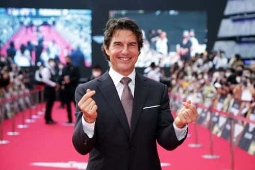 Tom Cruise attends the Korea Red Carpet for