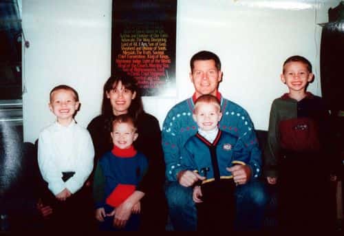 This undated family photo shows four of the five children of Andrea Yates, 36, who confessed on June 20, 2001 to murdering her children by drowning them in their home in Clear Lake, a suburb of south Houston, Texas. The children shown are, from left, John, Luke, Paul and Noah. (Photo Courtesy of Yates Family/Getty Images)