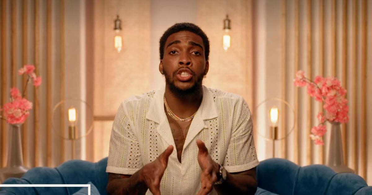 Netflix's 'Surviving Paradise' contestant Fransisco Williams aka Sisco votes for Lellies Santiago to become an 'insider' (Netflix)