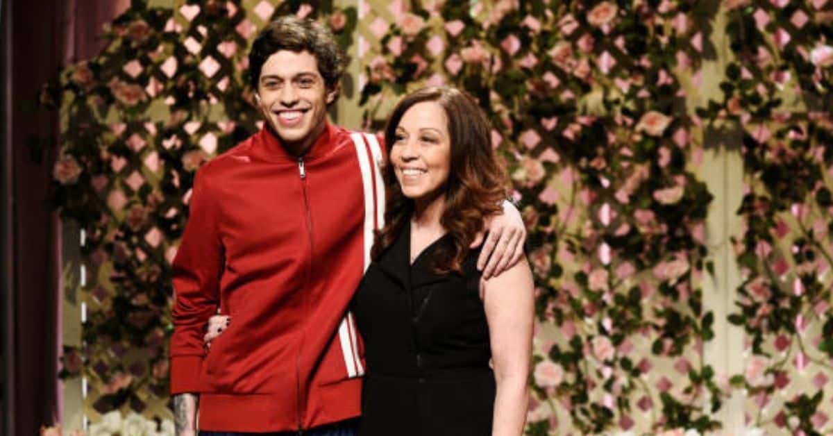 Pete Davidson with his mother Amy Waters Davidson (Photo by: Will Heath/NBCU Photo Bank/NBCUniversal via Getty Images via Getty Images)