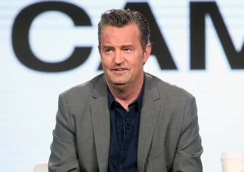 Actor Matthew Perry of the television show 'The Kennedys - After Camelot' speaks onstage during the REELZChannel portion of the 2017 Winter Television Critics Association Press Tour at the Langham Hotel on January 13, 2017 in Pasadena, California (Photo by Frederick M. Brown/Getty Images)