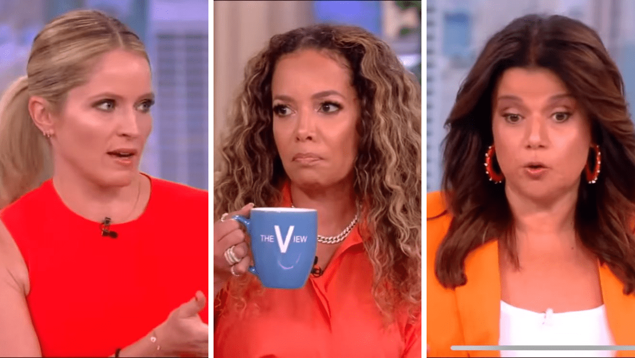 'The View' host Sara Haines, Sunny Hostin, and Ana Navarro wore all orange due to National Gun Violence Awareness Day (@theview/YouTube)