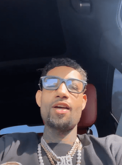 Rapper PnB Rock on Instagram stories hours before he was gunned down (Instagram@pnbrock)
