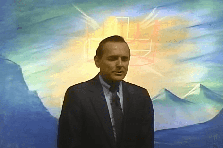 Bill Gothard in a still from 'Shiny Happy People' docuseries (Prime Video/YouTube)