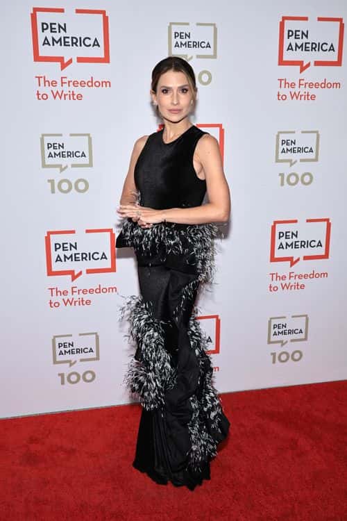 Hilaria Baldwin attends the 2023 PEN America Literary Gala at American Museum of Natural History on May 18, 2023 in New York City.