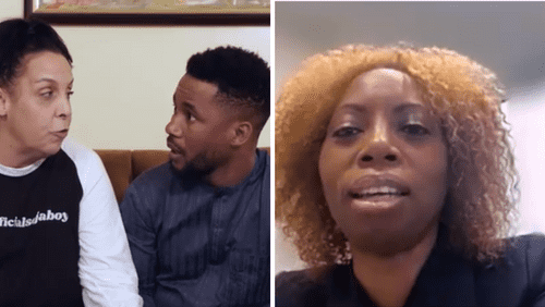 Kim and Usman facetiming their attorney in '90 Day Fiance: Happily Ever After?' Season 7 Episode 13 (TLC)