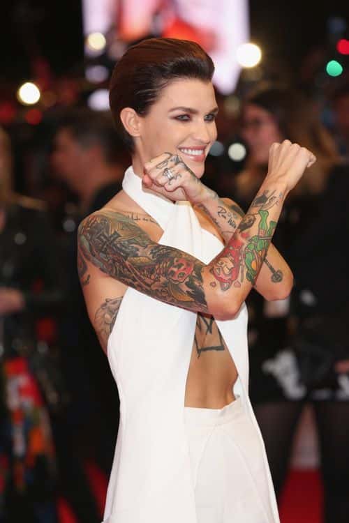 Ruby Rose attends the Mexico City Premiere of the Paramount Pictures