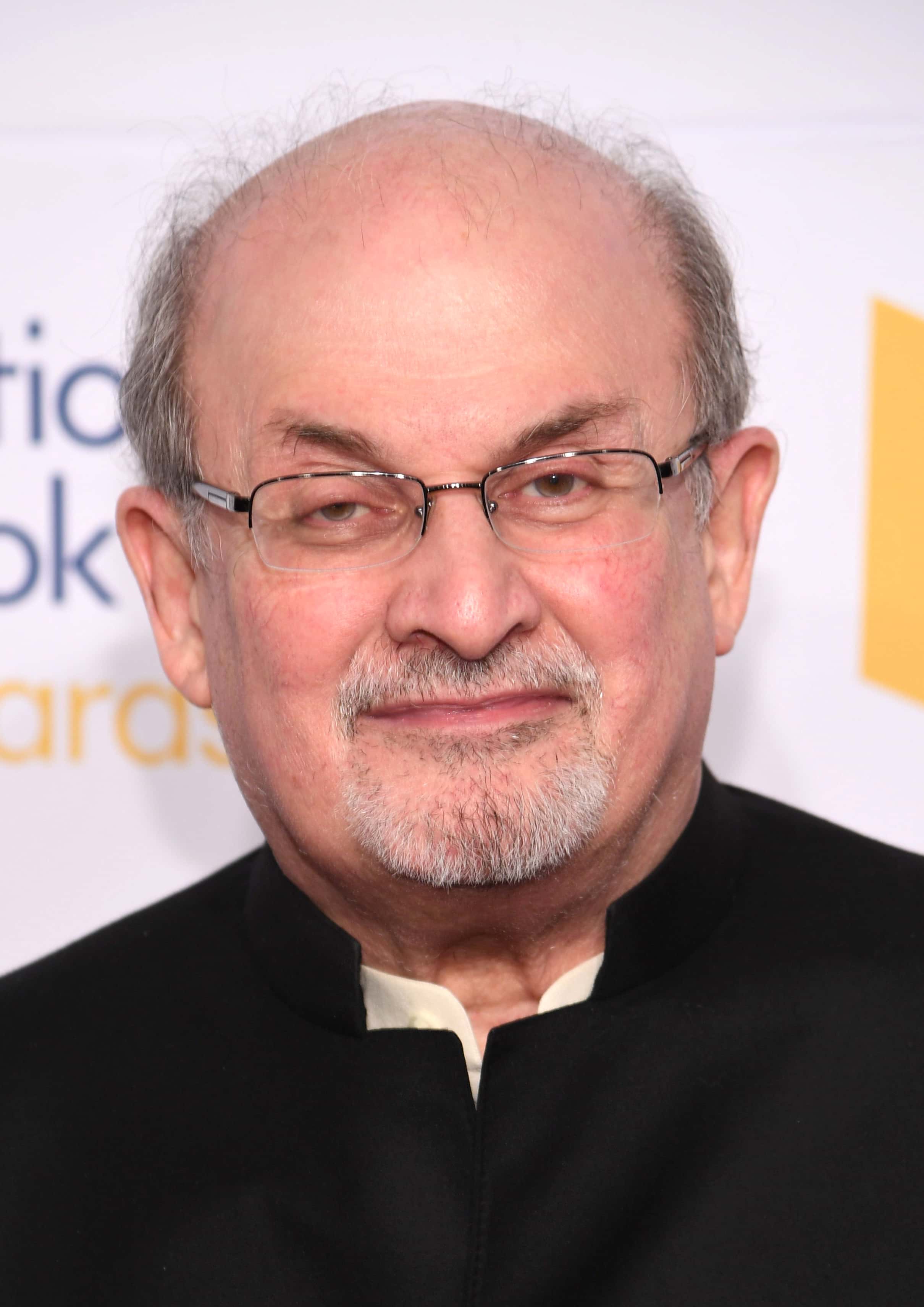 Salman Rushdie attends the 68th National Book Awards at Cipriani Wall Street on November 15, 2017 in New York City.