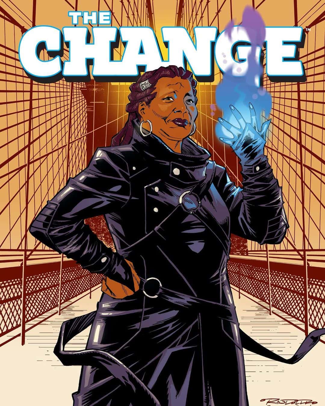 The cover of Whoopi Goldberg's upcoming graphic novel 'The Change' (Instagram/@whoopigoldberg)