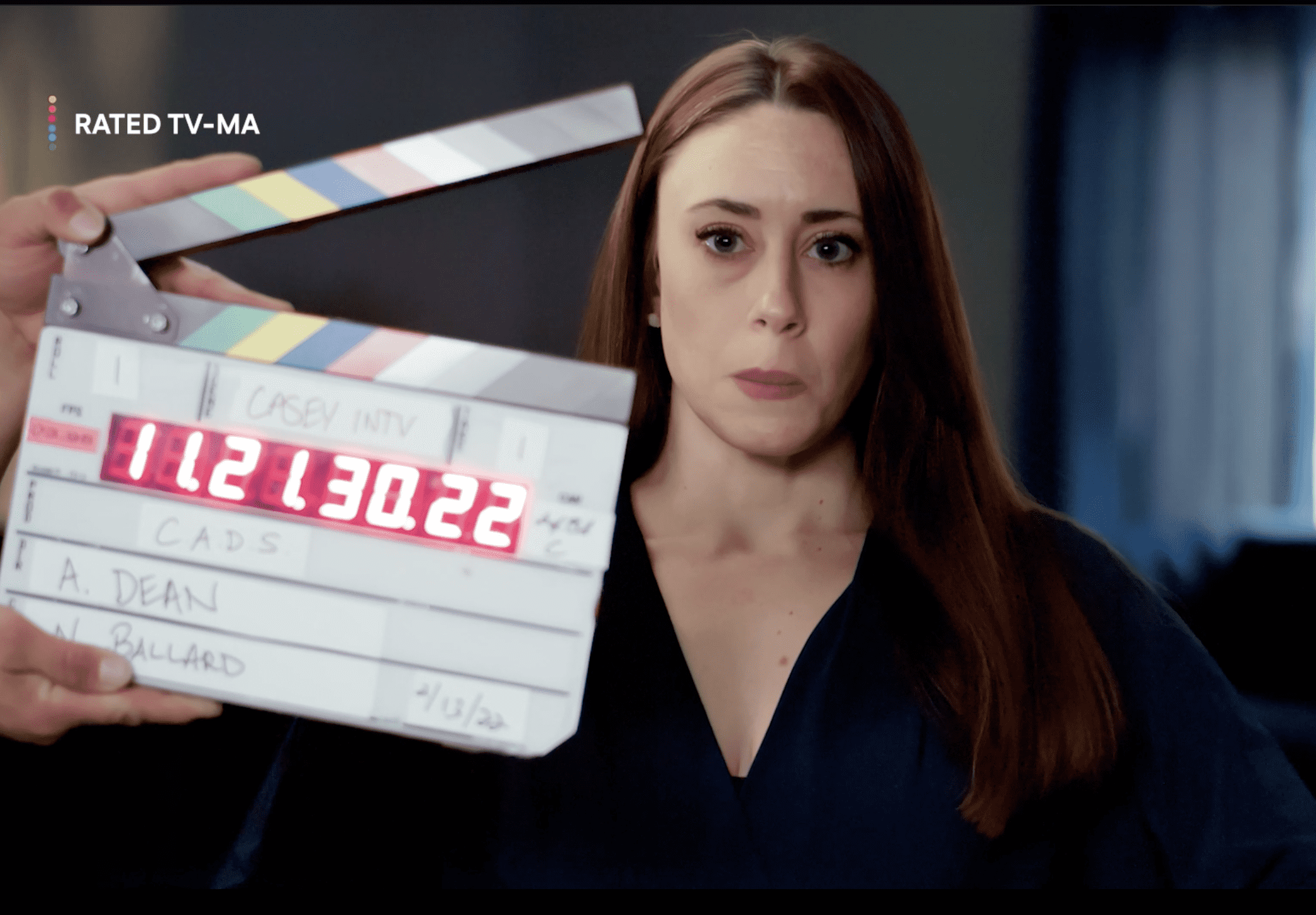 Casey Anthony in a still from the documentary 'Casey Anthony: Where the Truth Lies' (Peacock)