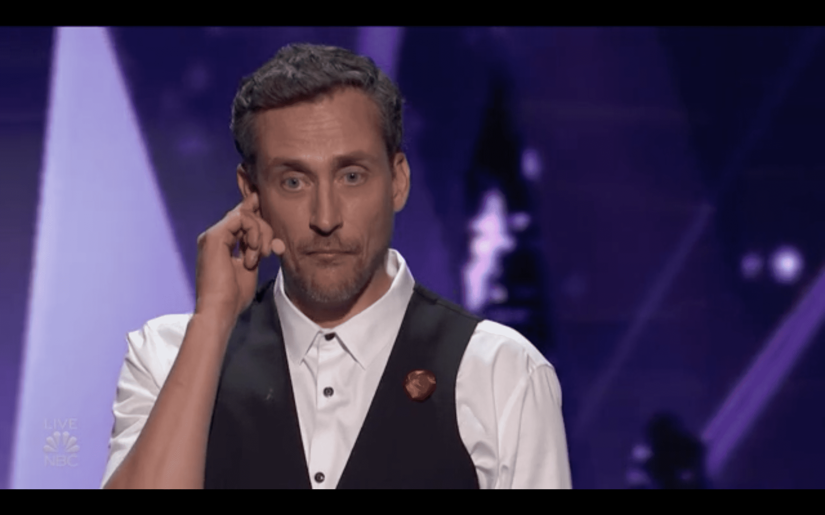 Nicolas Ribs on 'AGT' (NBC)