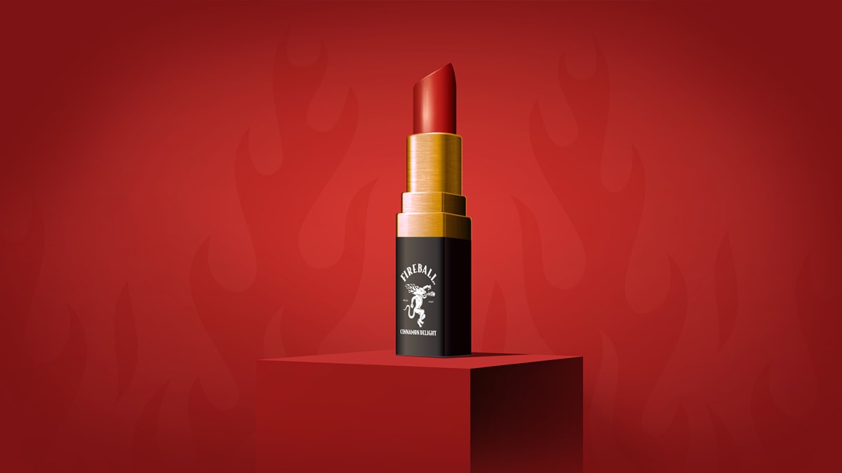 Fireball Cinnamon Whiskey launched Taylor Swift and Travis Kelce inspired costumes (@FireballWhisky/X)