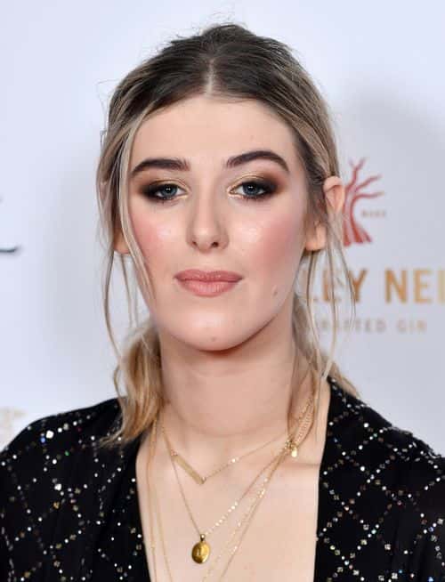 Honor Swinton Byrne attends the London Critics' Circle Film Awards 2020 at The May Fair Hotel on January 30, 2020 in London, England.