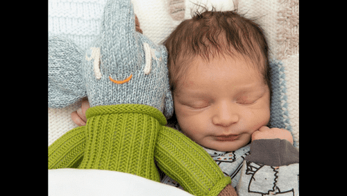 Keke Palmer and Darius Jackson reveal the face of their baby boy (Instagram/@keke)