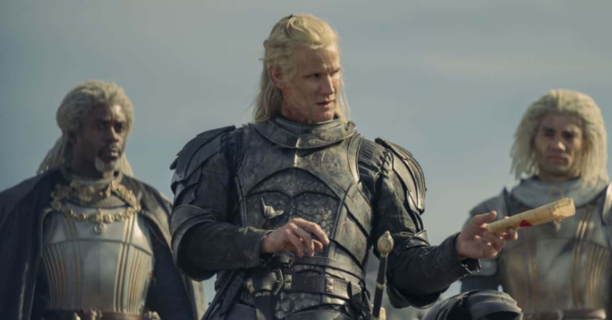 Matt Smith as Daemon Targaryen in 'House of the Dragon's recent episode (IMDb)