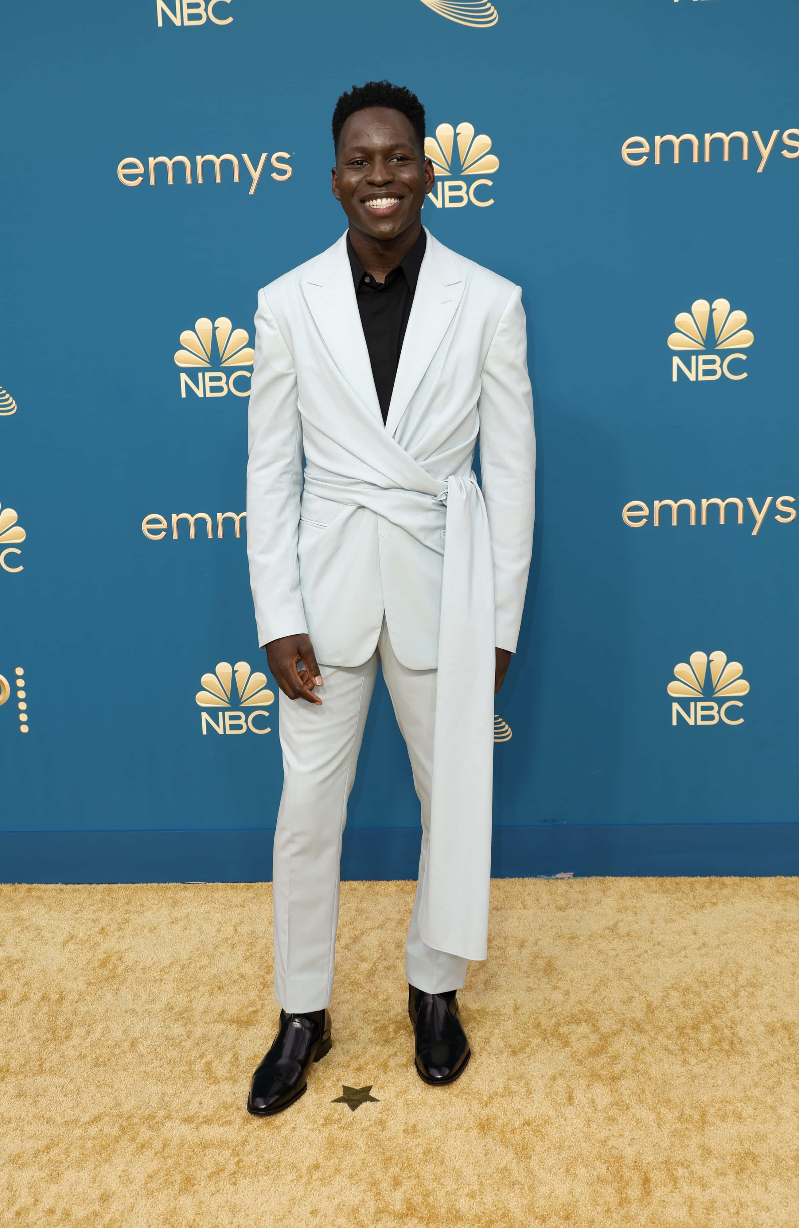 Toheeb Jimoh attends the 74th Primetime Emmys at Microsoft Theater on September 12, 2022 in Los Angeles, California.