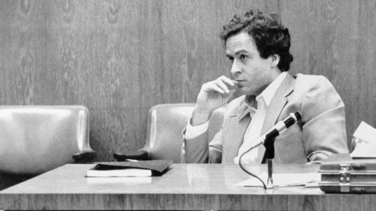 Ted Bundy murdered at least 30 women between 1974 and 1976 (Fox/screengrab)