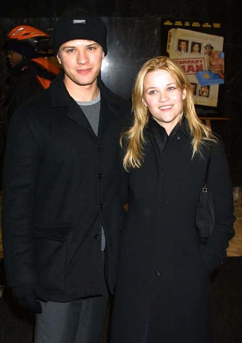 Actress Reese Witherspoon and her husband actor Ryan Phillippe attend a special screening of Phillipne's film