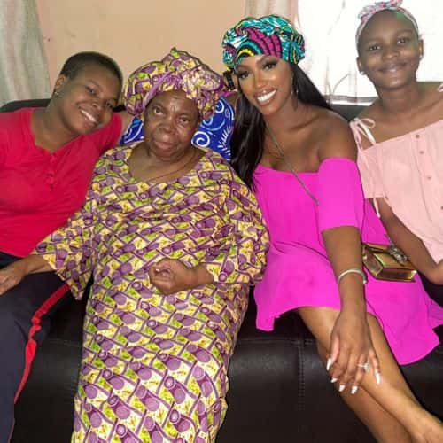 Martina Guobadia with her family (Instagram/@porsha4real)