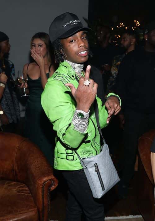YNW Melly attends Murda Beatz 25th Birthday + GRAMMY Celebration on February 08, 2019 in West Hollywood, California.