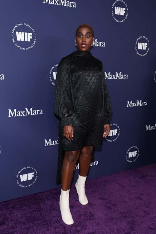 Lashana Lynch attends 2022 WIF Honors on October 27, 2022 in Beverly Hills, California.