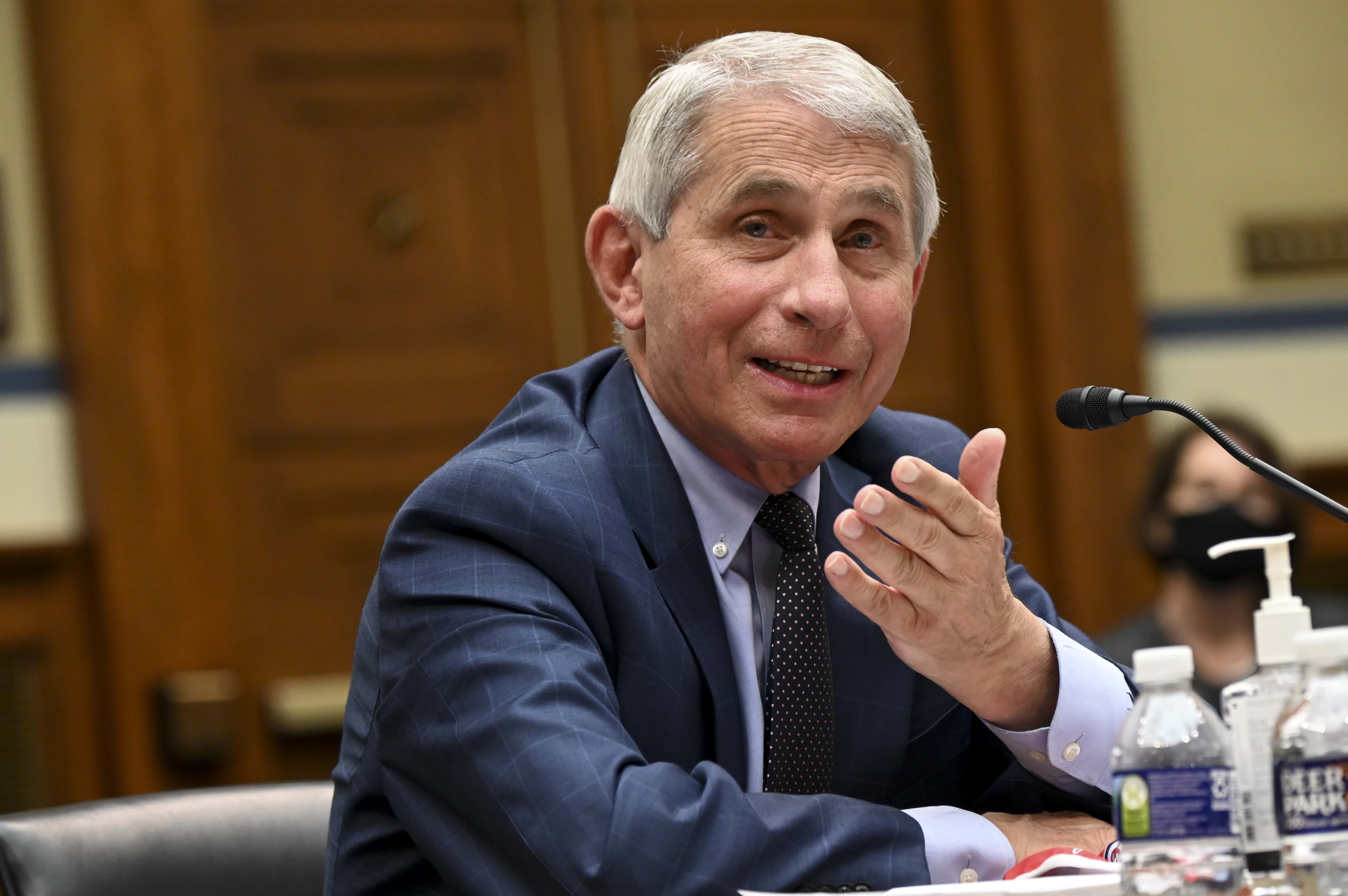 WASHINGTON, DC - JULY 31: Anthony Fauci, director of the National Institute of Allergy and Infectiou