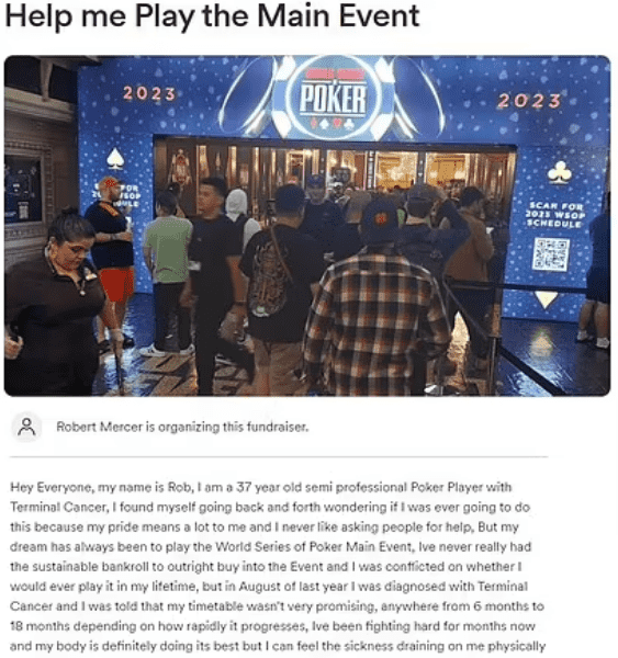 Rob Mercer GoFundMe (GoFundMe)