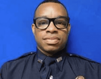 The video posted by Knight claimed that police officers can kill for free (NBC/YouTube)