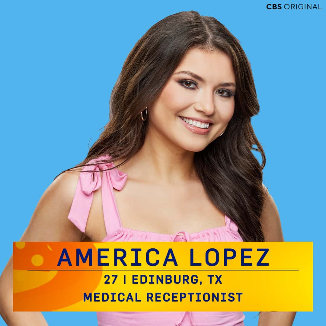 America Lopez on CBS's 'Big Brother' Season 25  (@CBSBigBrother/Twitter)