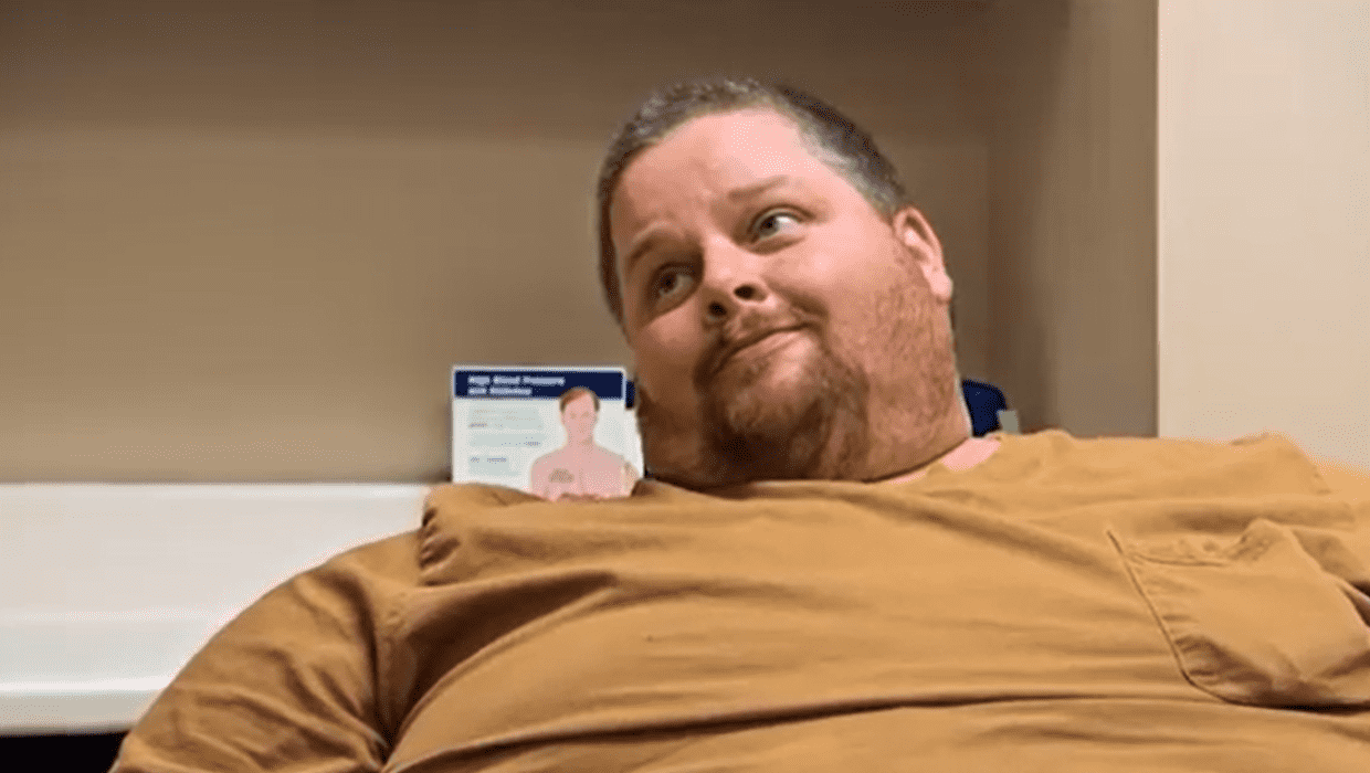 Patrick Macon angers Dr. Now with his excuses on 'My 600-lb Life' (Twitter/TLC)