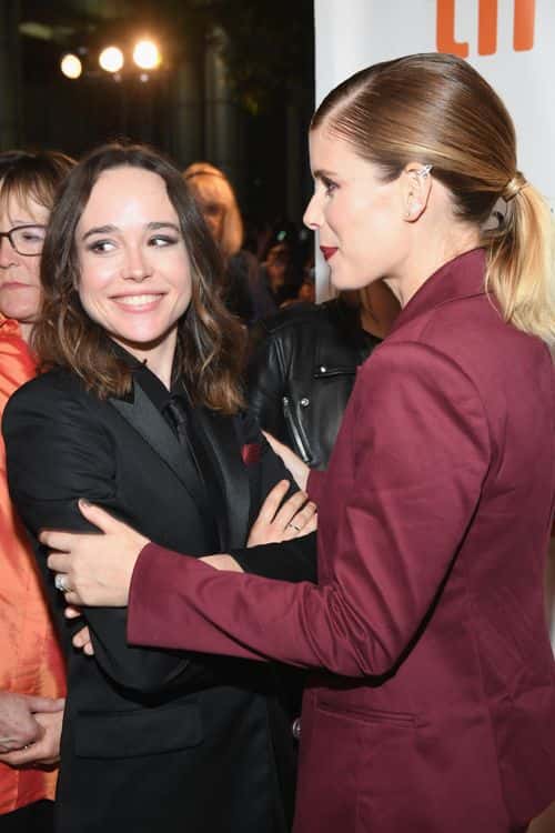 Actresses Ellen Page and Kate Mara attend the 