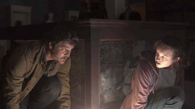 Pedro Pascal (Joel) and Bella Ramsey (Ellie) in 'The Last of Us' (HBO)