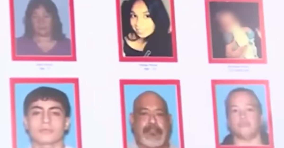 Six people, including a 10-month-old baby, were killed in a horrifying massacre in Goshen, California, on Monday, January 16 (FOX Live/ YouTube, Screenshot)