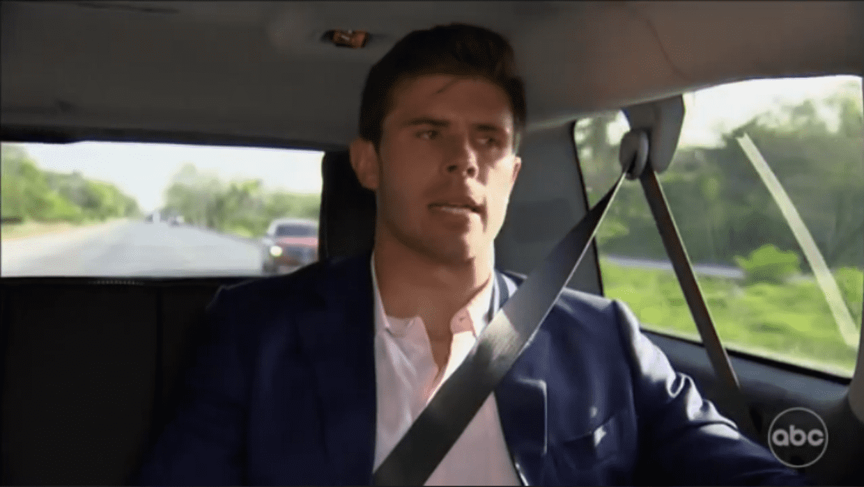 Zach in 'The Bachelorette' 2022 (ABC)
