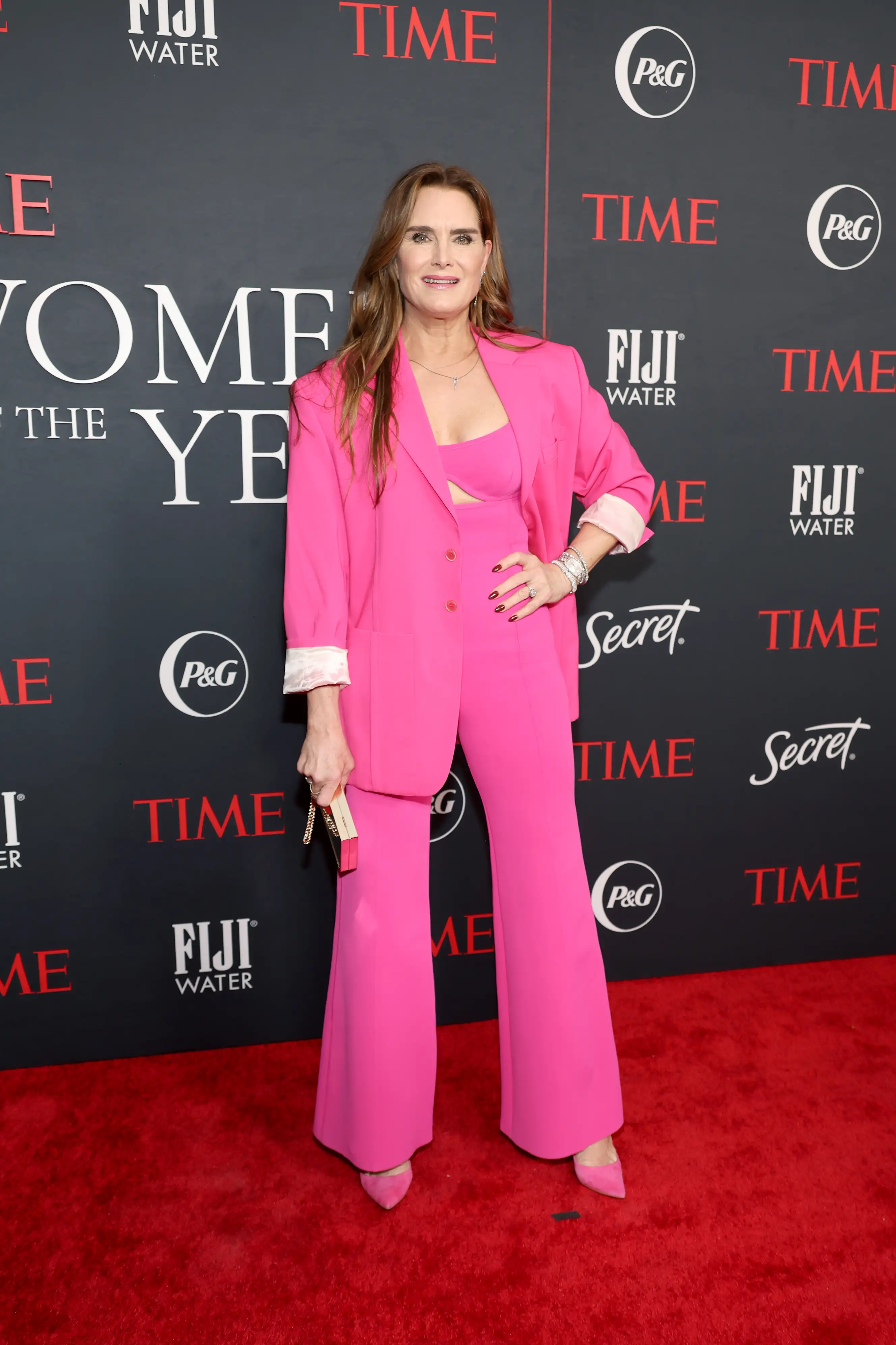 Brooke Shields attends TIME's 2nd Annual Women of the Year Gala at Four Seasons Hotel Los Angeles at Beverly Hills on March 08, 2023 in Los Angeles, California. (Photo by Amy Sussman/Getty Images)