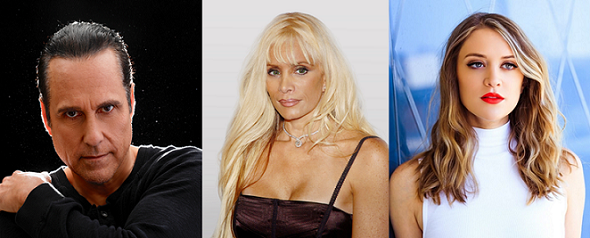 (L-R) Maurice Benard, Victoria Gotti, Chelsea Frei. Photo Courtesy: Lifetime Entertainment