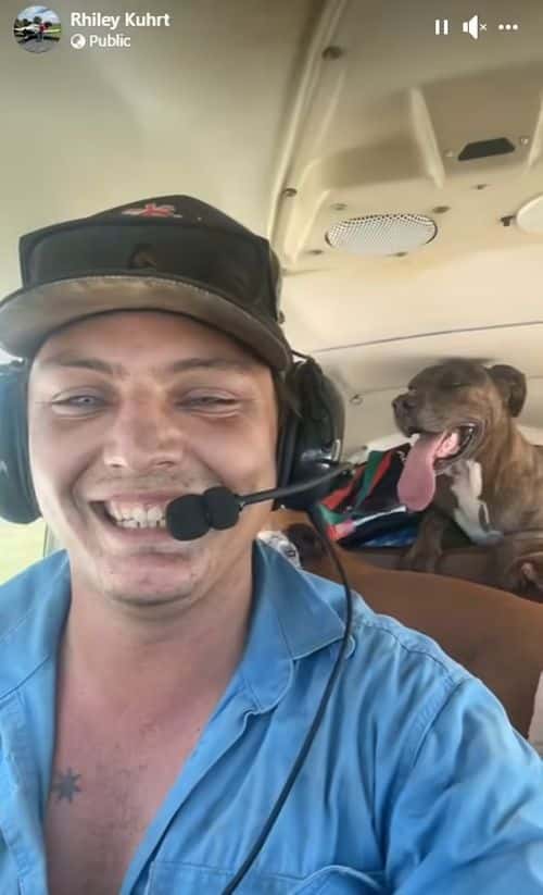 Rhiley Kuhrt had an avid passion for flying and frequently shared his moments online (RhileyKuhrt/TikTok)