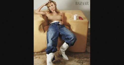 Brie Larson also revealed she has no plans for the future.(Harper's Bazaar)