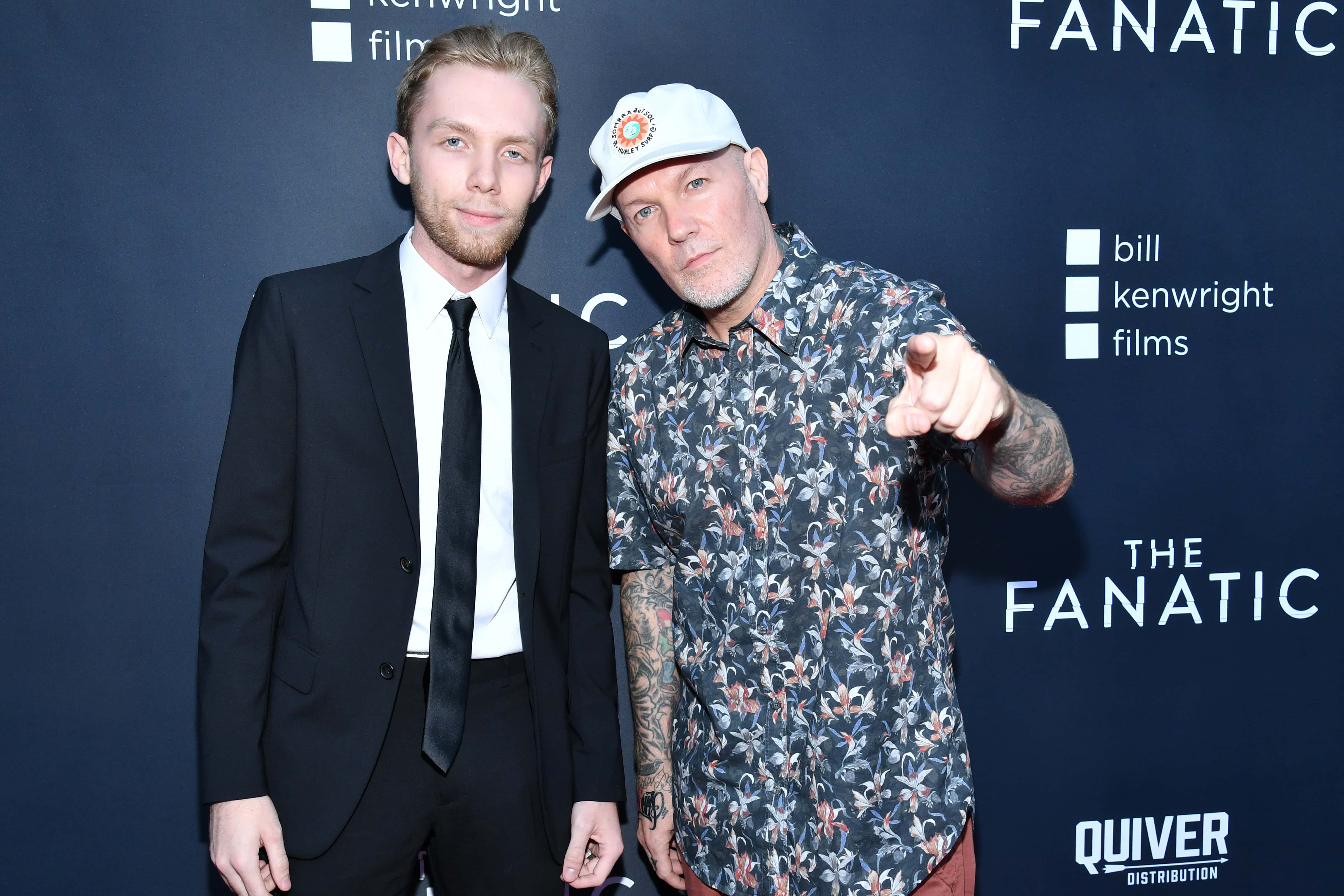 Dallas Durst and Fred Durst attend the premiere of Quiver Distribution's