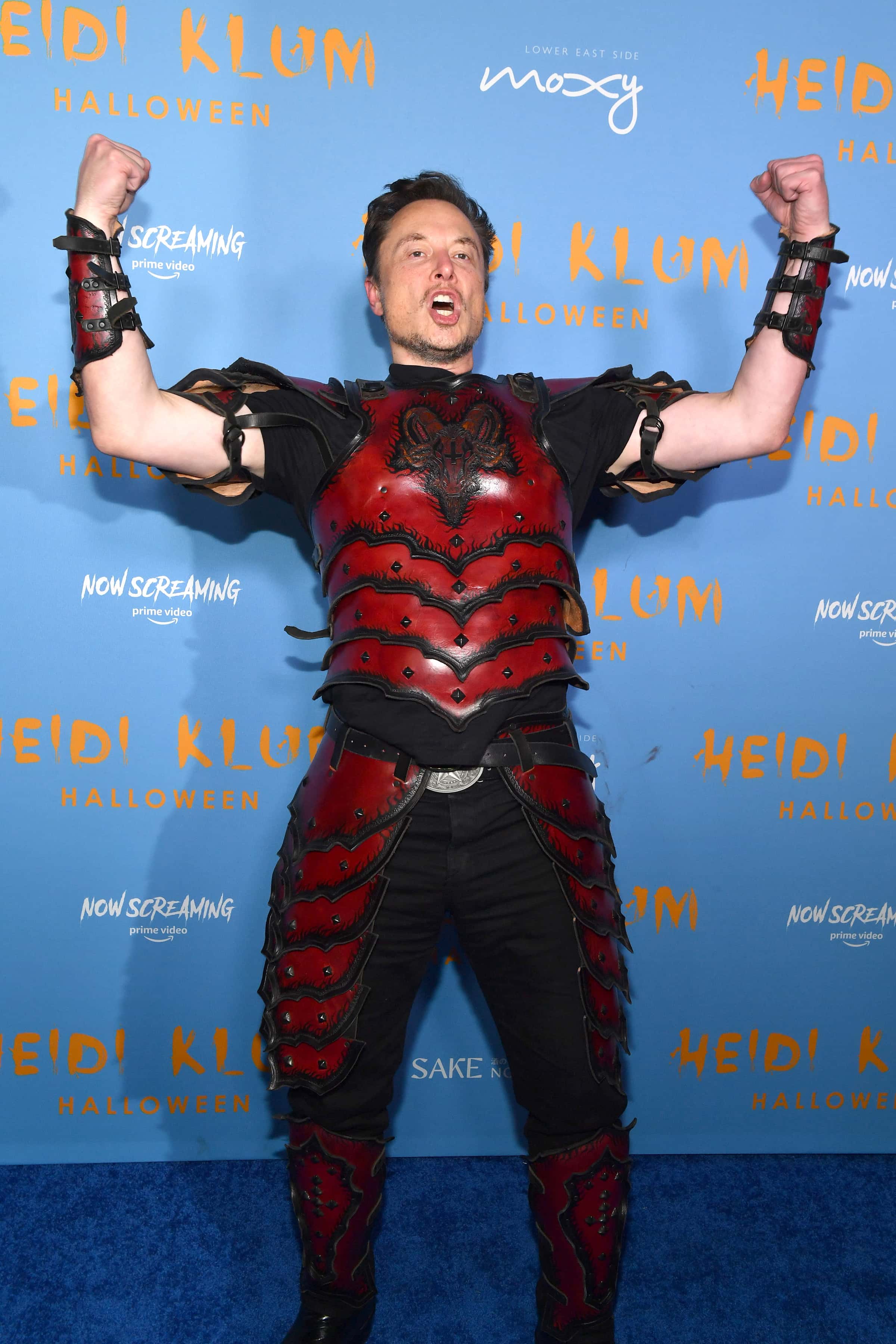 Elon Musk attends Heidi Klum's 21st Annual Halloween Party presented by Now Screaming x Prime Video and Baileys Irish Cream Liqueur at Sake No Hana at Moxy Lower East Side on October 31, 2022 in New York City. (Photo by Noam Galai/Getty Images for Heidi Klum)