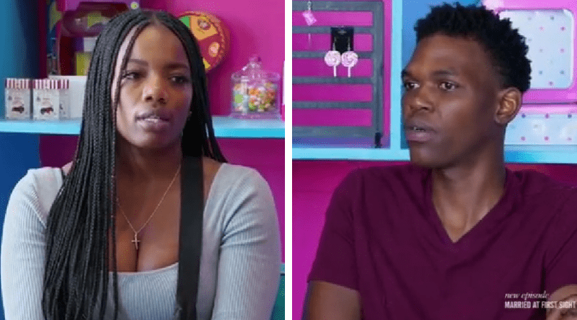 Alexis and Justin on 'Married At First Sight' (Lifetime)