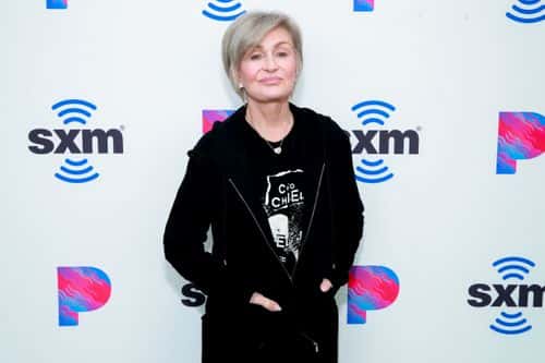 Sharon Osbourne visits the SiriusXM Hollywood Studio on February 27, 2020 in Los Angeles, California.