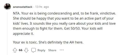 Reddit comment (Reddit)