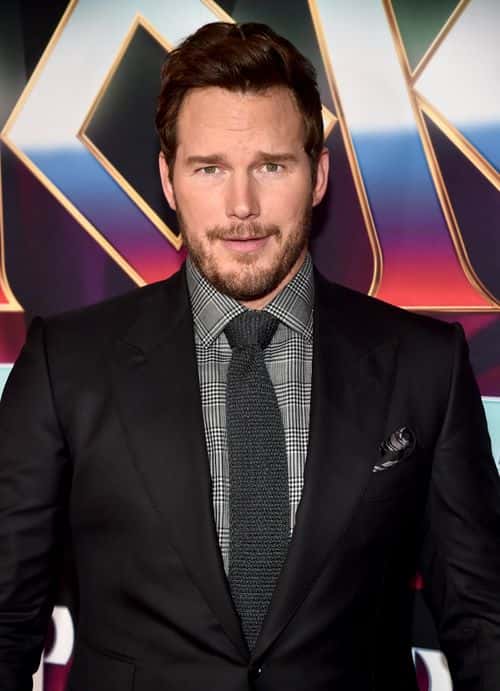 Chris Pratt attends the Thor: Love and Thunder World Premiere at the El Capitan Theatre in [Hollywood], California on June 23, 2022.